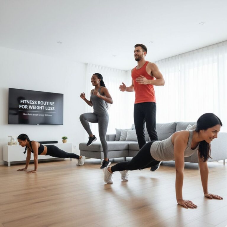 Fitness Routine for Weight Loss to Feel Strong, Fit and Confident