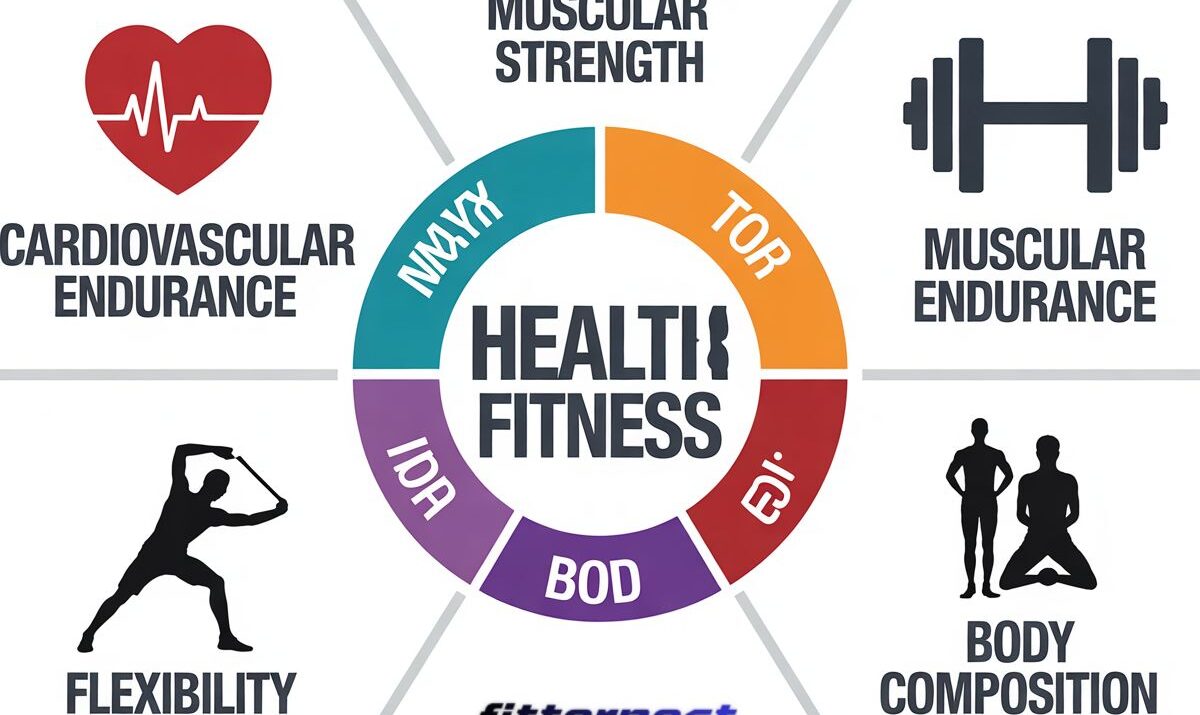 How 5 Components of Health-Related Fitness Improved daily life