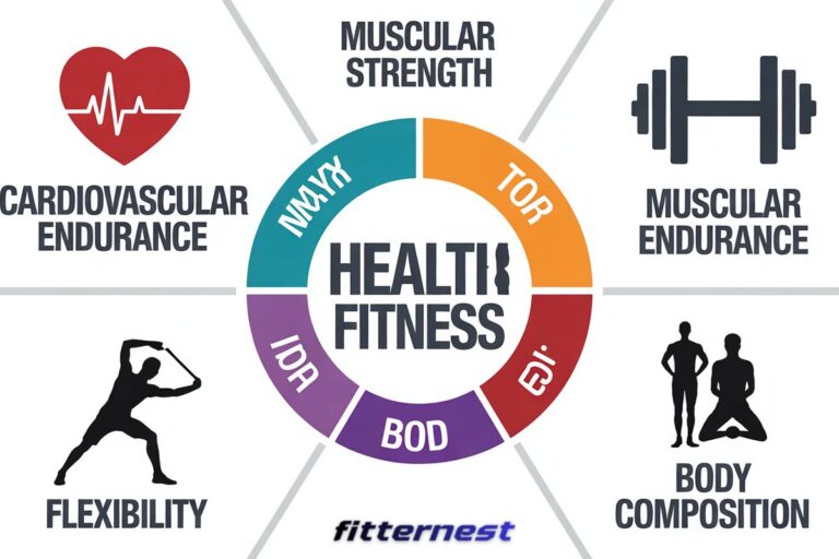 How 5 Components of Health-Related Fitness Improved daily life