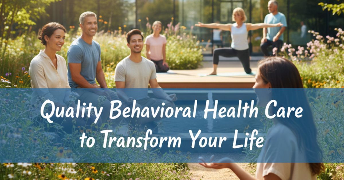 Quality Behavioral Health Care to Transform Your Life