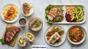 High Protein Breakfast, Lunch, and Dinner Ideas