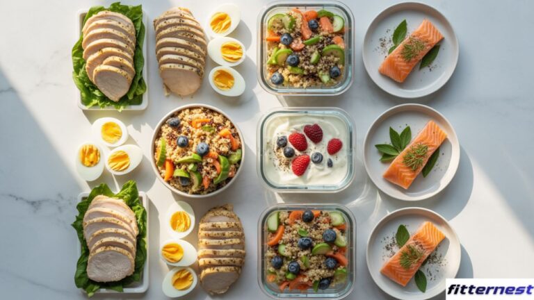 Easy High Protein Diet Meal Plan for Weight Loss