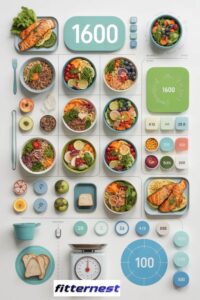 7-Day 1600 Calorie Meal Plan for Weight Loss