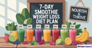 7-Day Smoothie Weight Loss Diet Plan (Daily Breakdown)