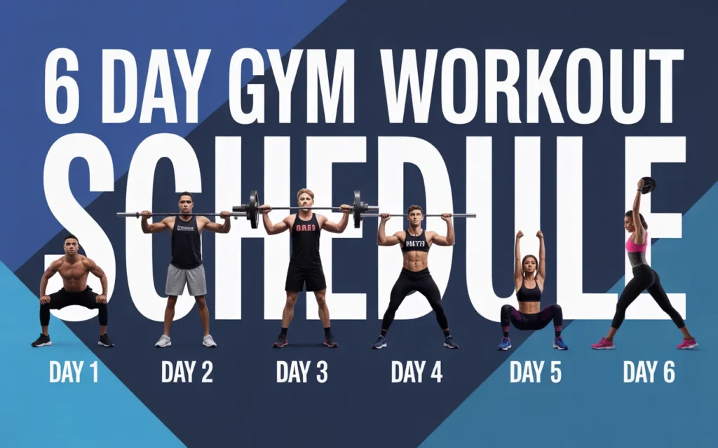 best-6-day-workout-split-options