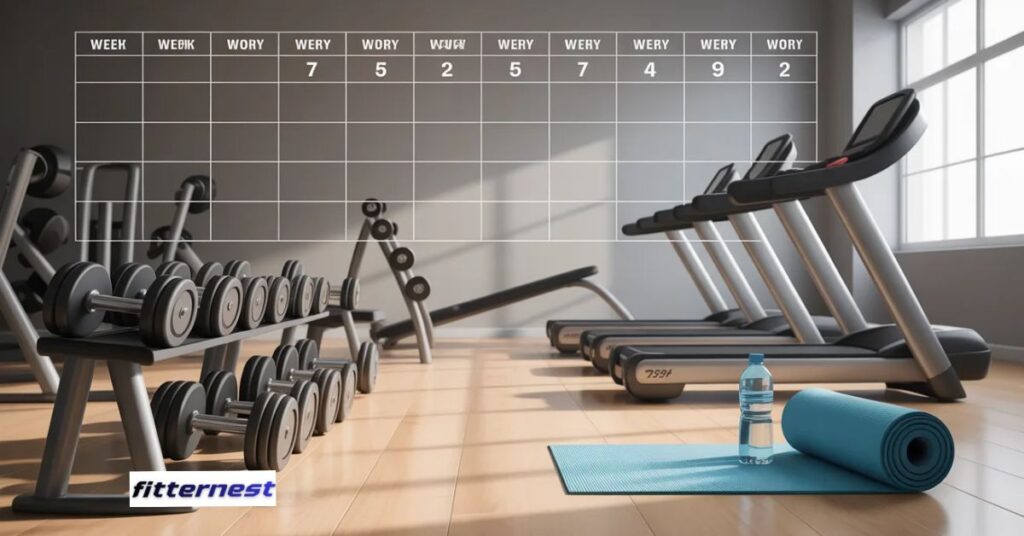 12 Week Workout Plan: Easy Way 5-Day Workout Routine