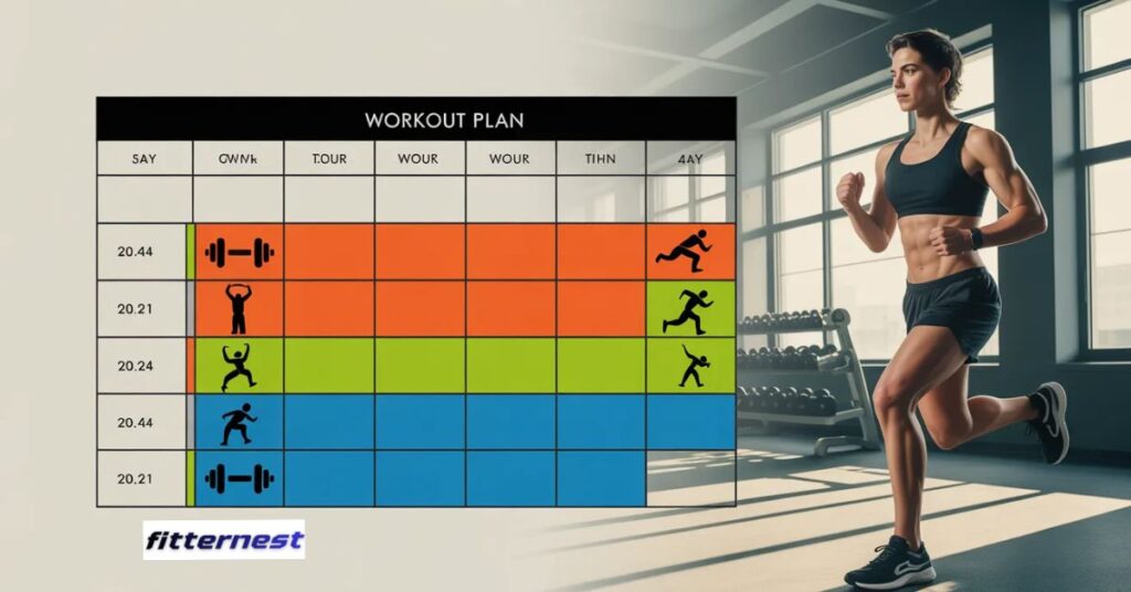 10 Week Workout Plan: Easy Way 5-Day Workout Plan