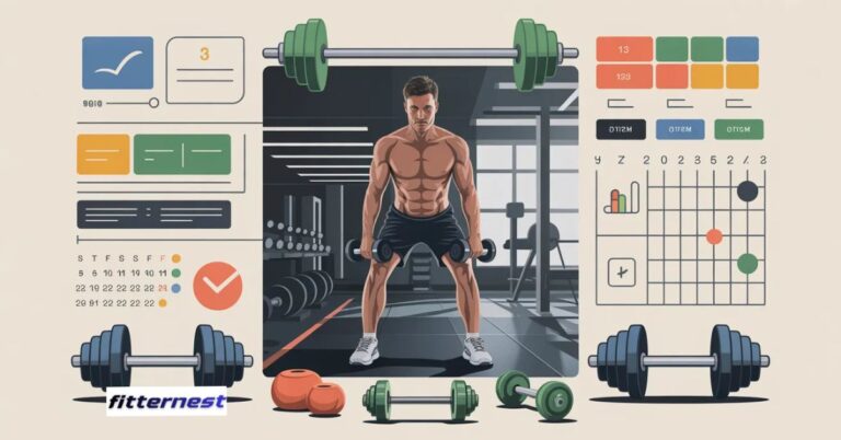 12 Week Fitness Plan with a Simple 5-Day Workout Split