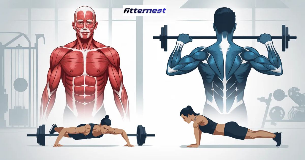 Body Control Training Total Body Strength Training: Chest & Back Guide Simple way